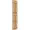 Ekena Millwork Spaced Board-n-Batten Shutters, Rough Sawn Western Red Cedar, 17 1/8W x 73H, PR RBS06S17X073RWR - alternate 3